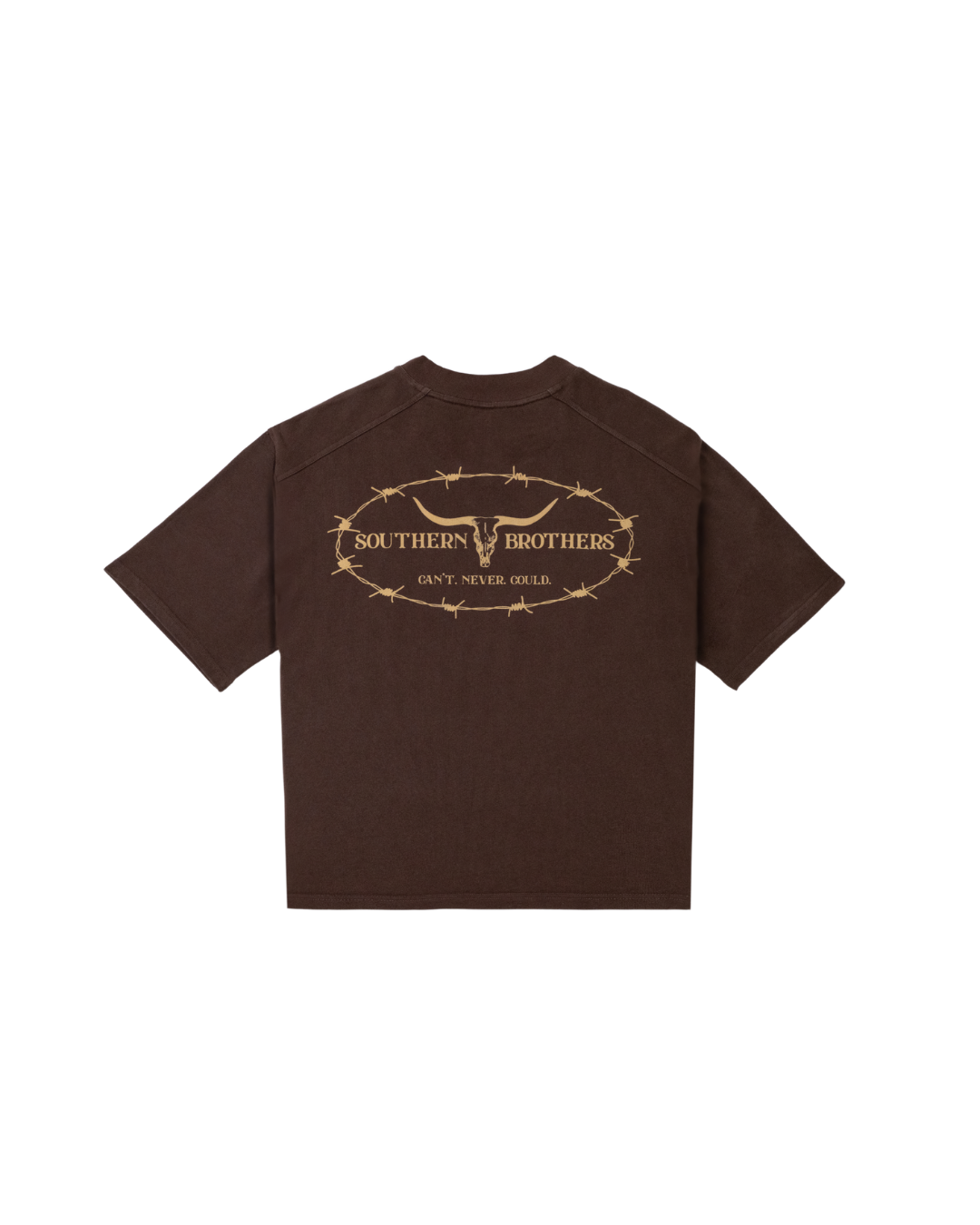 Origin Logo Tee // Brown