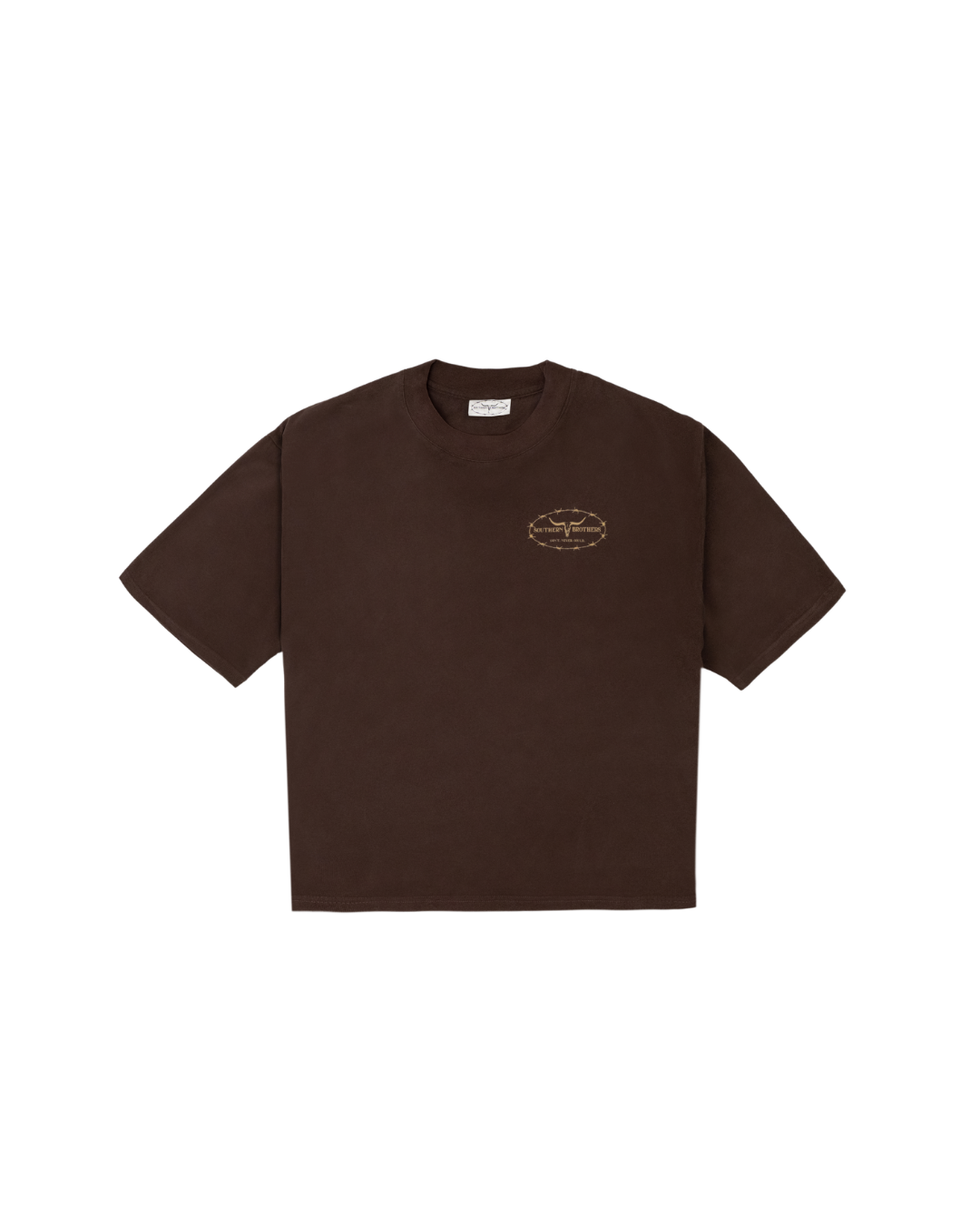 Origin Logo Tee // Brown