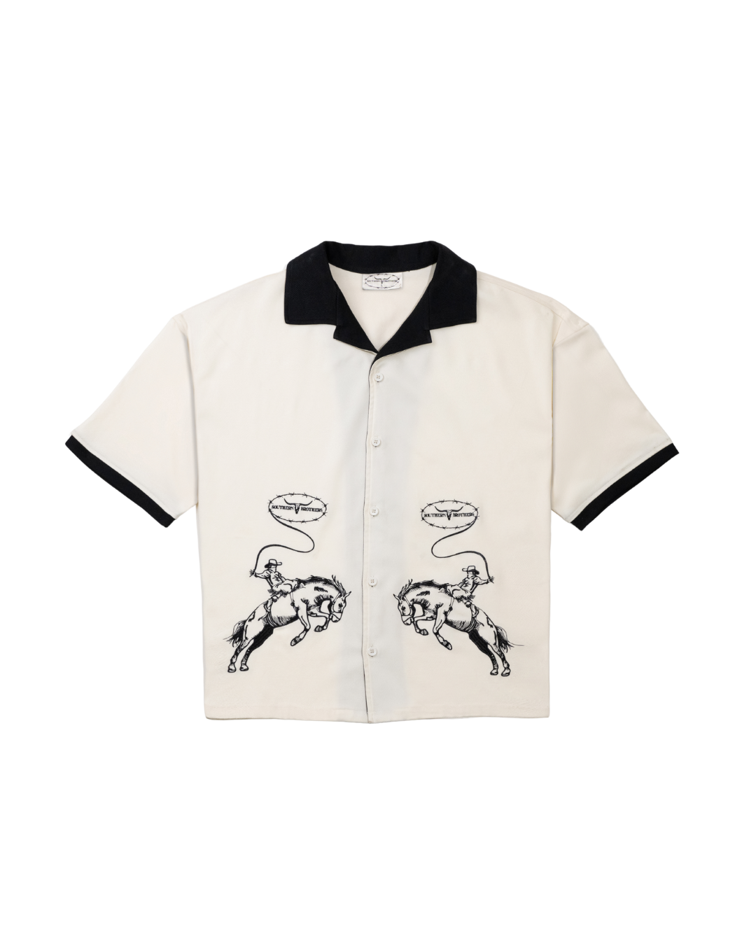 Rodeo Logo Bowling Shirt