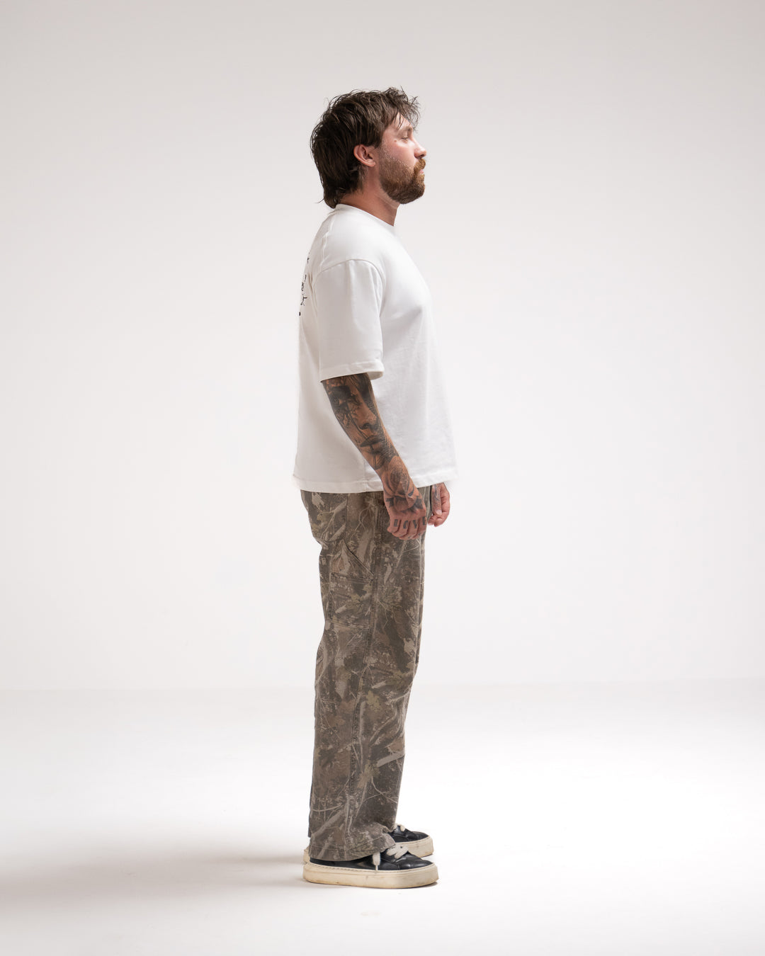 Origin Logo Tee // Off White
