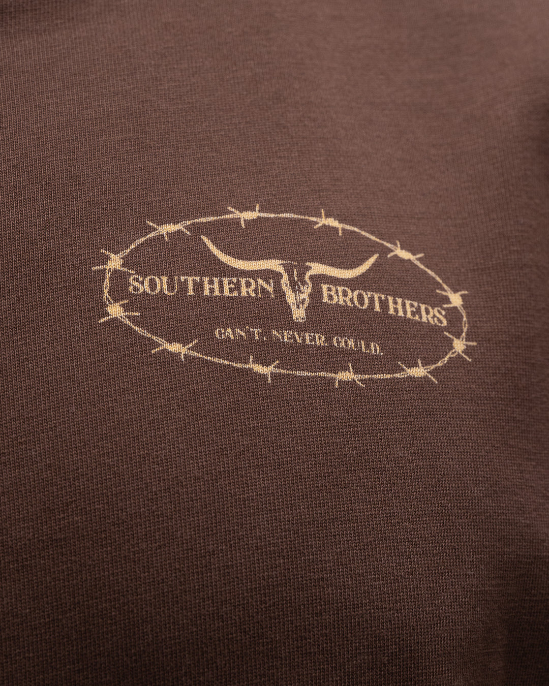 Origin Logo Tee // Brown