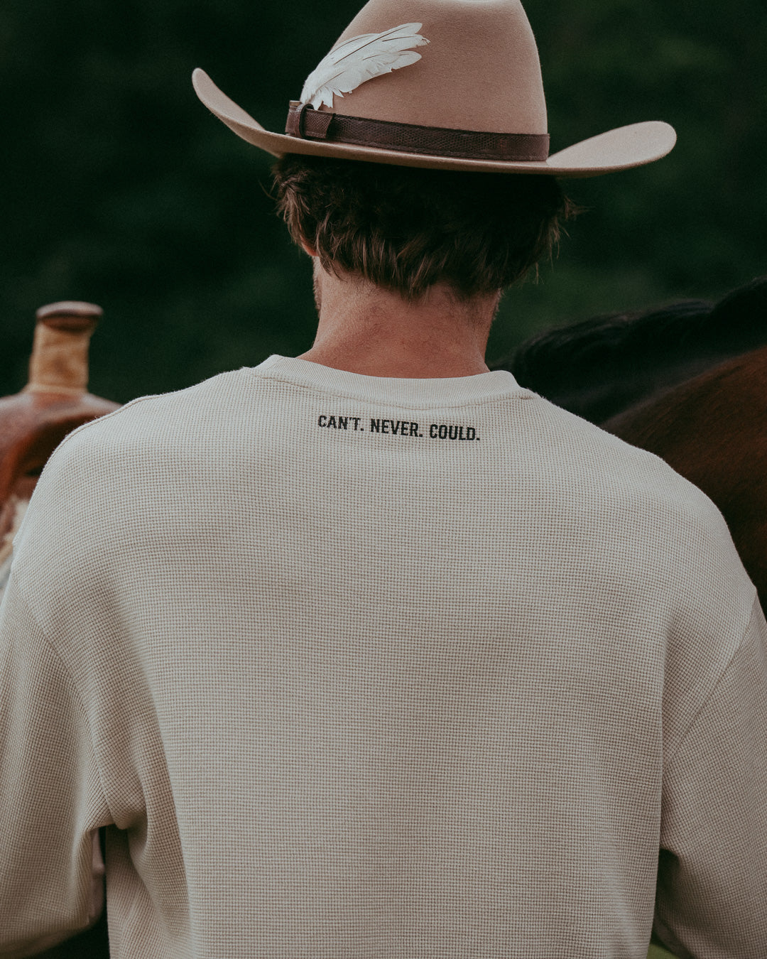 Southern Brothers Long Sleeve Waffle // Beige