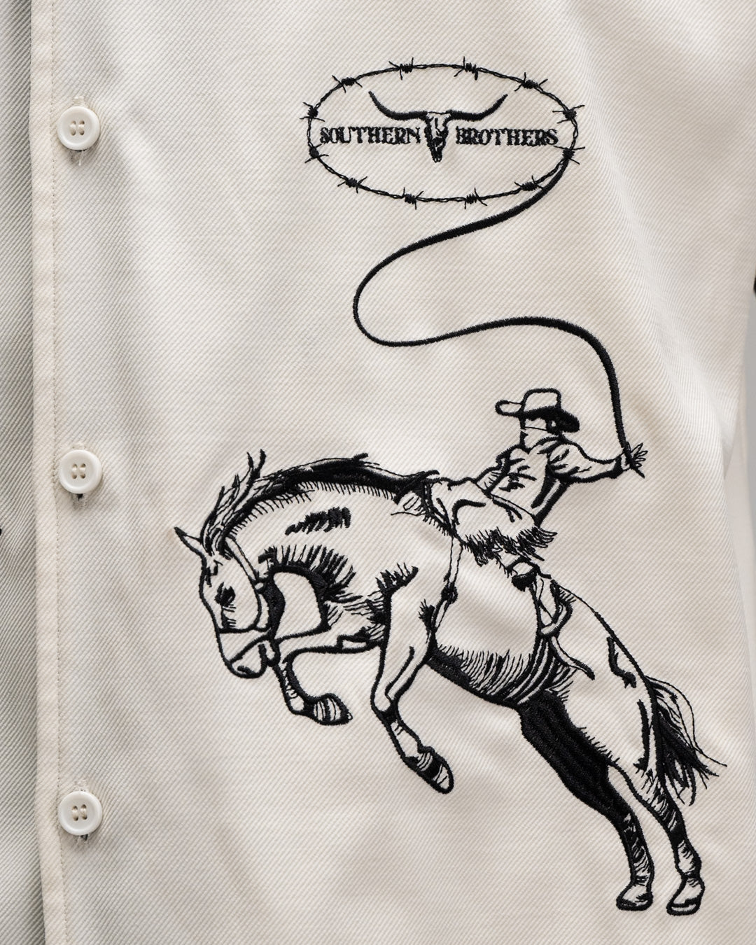 Rodeo Logo Bowling Shirt