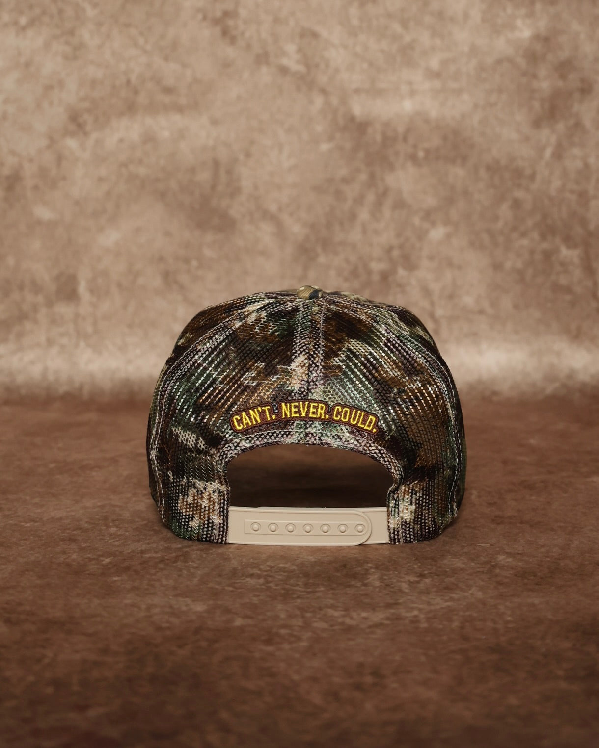 Logo Trucker Cap // Camo
