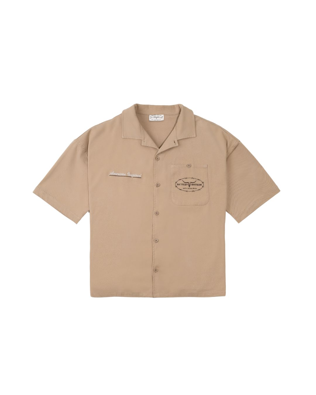Whiskey Bent & Hell Bound Bowling Shirt